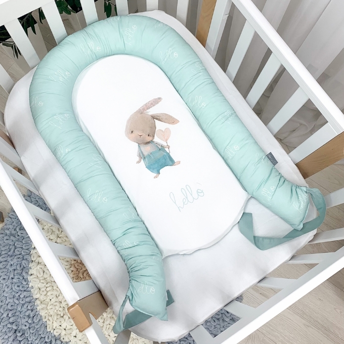 Baby nest patut bebe Bunies menta